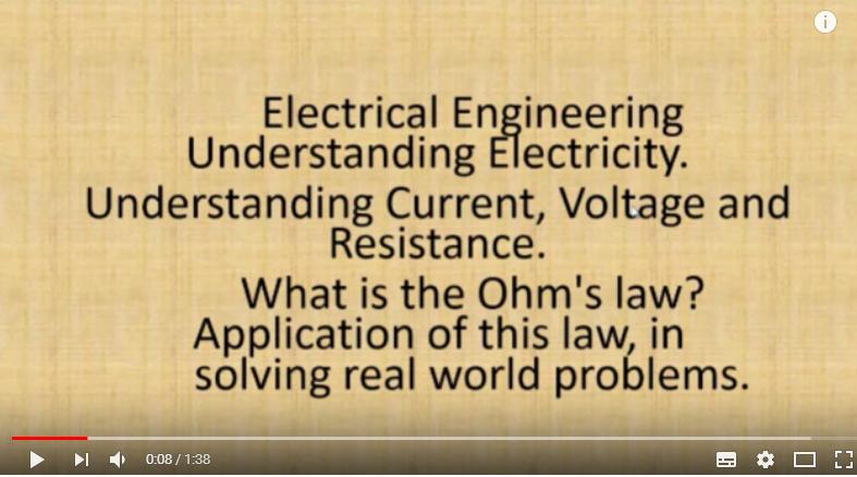 What is Electricity? Career Choice Electrical Engineering